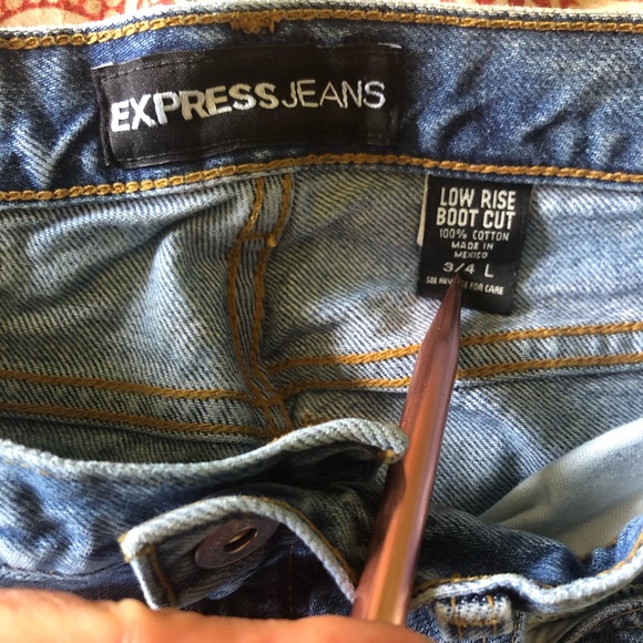 Express Low Rise Bootcut Jean - Picture 5 of 5